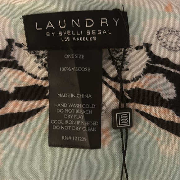 Laundry By Shelli Segal Floral Kimono Cover Up - Picture 5 of 5